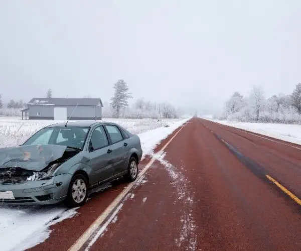 hit a car with deer